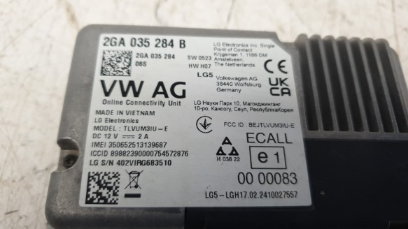 Recambio de modulo electronico para seat ateca (khp) 2020-2022 fr referencia OEM IAM 2GA035284B  