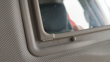 Recambio de parasol derecho para renault clio iv (bh_) 2012- 0.9 tce 90 referencia OEM IAM 964000023R 964000023R 