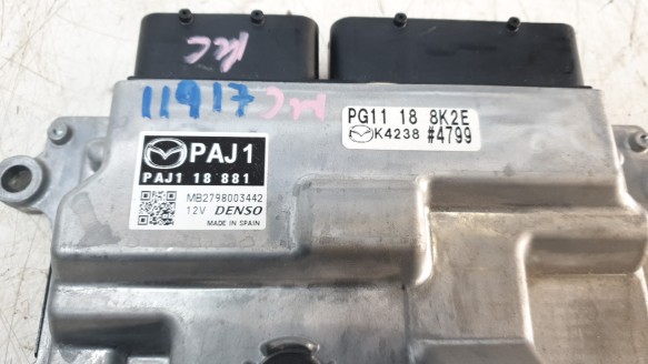 Recambio de centralita motor uce para mazda 3 berlina (bp) 2019- evolution referencia OEM IAM PAJ118881  