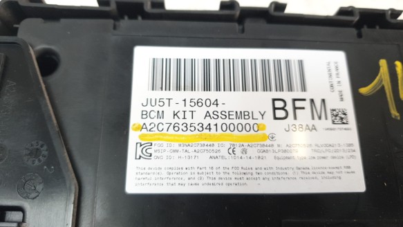 Recambio de caja reles / fusibles para ford mondeo lim. 2014- hybrid referencia OEM IAM JU5T15604BFM  