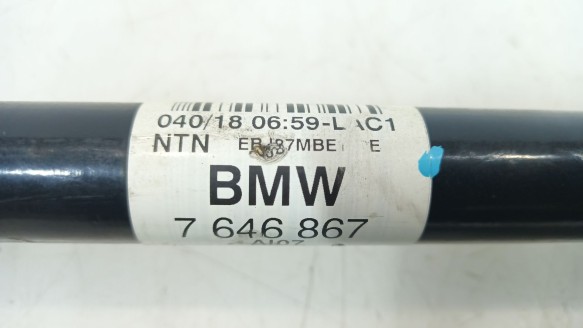 Recambio de transmision trasera izquierda para bmw x2 (f39) 2017- xdrive 25 d referencia OEM IAM 33207646867 7646867 