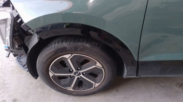 Recambio de aletin delantero izquierdo para kia niro ii (sg2) 2022- 1.6 gdi hybrid referencia OEM IAM 87711AT100  