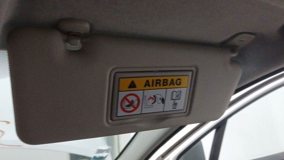 Recambio de parasol derecho para renault clio iv (bh_) 2012- 1.5 dci 75 referencia OEM IAM 964003555R 964003555R 