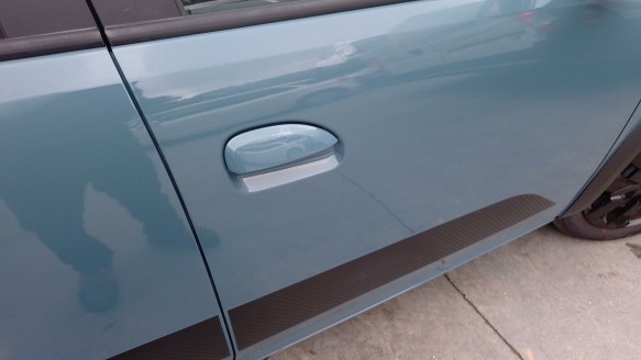 Recambio de maneta exterior delantera derecha para dacia spring - referencia OEM IAM 8201748499  