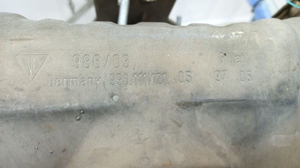 Recambio de tubo escape trasero para porsche boxster (986) 1996-2004 2.5 referencia OEM IAM 99611112105 99611112105 