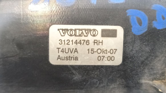 Recambio de faro antiniebla derecho para volvo xc70 ii (136) 2007-2016 d5 awd referencia OEM IAM 31214476 31214476 
