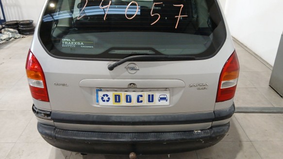 opel zafira a monospace (t98) 1999-2005 del año 1999