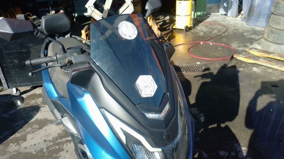 Recambio de cupula para mitt 330 gts - 330 gts referencia OEM IAM CUPULA  