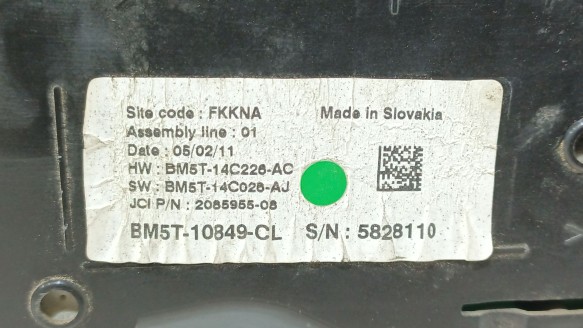 Recambio de cuadro instrumentos para ford focus iii 2010- 1.6 tdci referencia OEM IAM 1879756 BM5T10849CL 