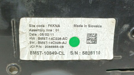 Recambio de cuadro instrumentos para ford focus iii 2010- 1.6 tdci referencia OEM IAM 1879756 BM5T10849CL 