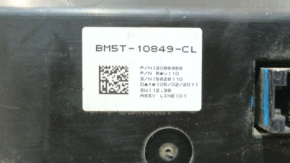 Recambio de cuadro instrumentos para ford focus iii 2010- 1.6 tdci referencia OEM IAM 1879756 BM5T10849CL 