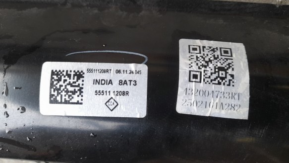 Recambio de puente trasero para dacia spring - referencia OEM IAM 555111208R  