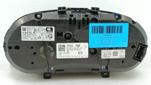 Recambio de cuadro instrumentos para seat leon (5f1) 2012-2021 1.5 tgi referencia OEM IAM 5F0920742F 5F0920742F 