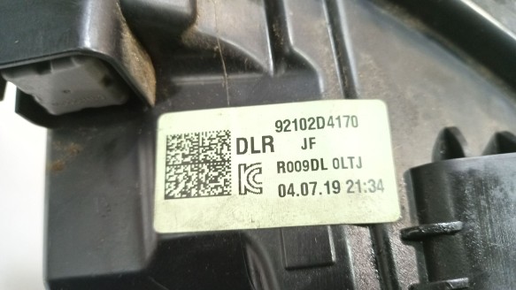 Recambio de faro derecho para kia optima (jf) 2015- 1.7 crdi referencia OEM IAM 92102D4170 92102D4170 