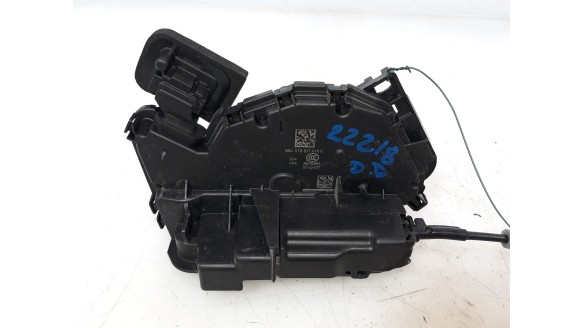 Recambio de cerradura puerta delantera derecha para volkswagen t-roc 2017- advance style referencia OEM IAM 5TB837016C 5TB837016