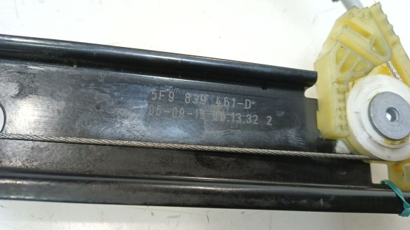 Recambio de elevalunas trasero izquierdo para seat leon (5f1) 2012-2021 1.5 tgi referencia OEM IAM 5F9839461D 5F9839461D 