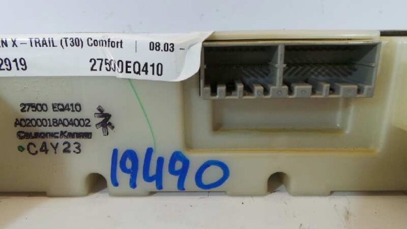 Recambio de mando climatizador para nissan x-trail (t30) 2001-2007 comfort referencia OEM IAM 27500EQ410 27500EQ410 