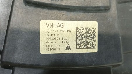 Recambio de electroventilador para seat leon (5f1) 2012-2021 1.5 tgi referencia OEM IAM 5Q0121203DQ 5Q0121203DQ 