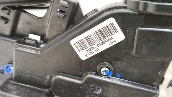 Recambio de cerradura puerta delantera izquierda para kia optima (jf) 2015- 1.7 crdi referencia OEM IAM 81310D4080 81310D4080 