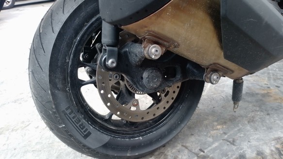 Recambio de disco de freno trasero para bmw c - c 400 x referencia OEM IAM 34217664102  