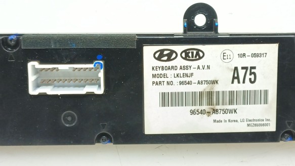 Recambio de mando multifuncion para kia optima (jf) 2015- 1.7 crdi referencia OEM IAM 96540A8750 96540A8750 