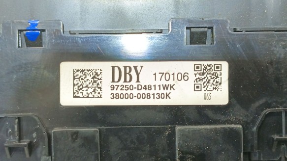 Recambio de mando climatizador para kia optima (jf) 2015- 1.7 crdi referencia OEM IAM 97250D4811WK 97250D4811WK 