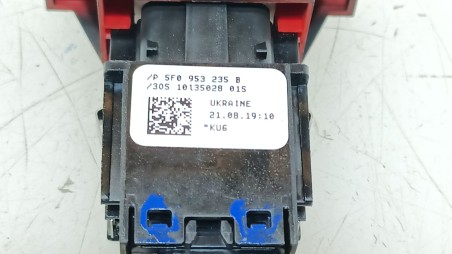 Recambio de warning para seat leon (5f1) 2012-2021 1.5 tgi referencia OEM IAM 5F0953235B1QB 5F0953235B 