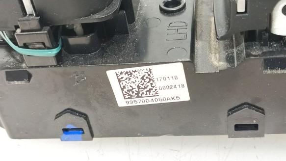 Recambio de mando elevalunas delantero izquierdo para kia optima (jf) 2015- 1.7 crdi referencia OEM IAM 93570D4050 93570D4050 