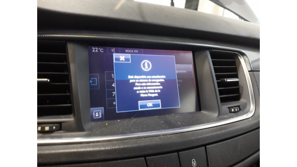 Recambio de pantalla multifuncion para peugeot 508 sw 2011-2018 allure referencia OEM IAM 9812771880 9812771880 