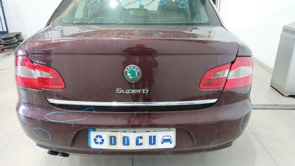 skoda superb ii (3t4) 2008-2015 del año 2009