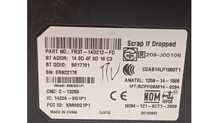 Recambio de modulo electronico para ford mustang 2014- basis referencia OEM IAM FR3T14D212FD  