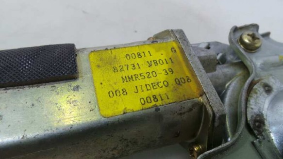 Recambio de elevalunas trasero izquierdo para nissan patrol gr (y61) 1997-2016 comfort referencia OEM IAM 82731VB011 82731VB011 