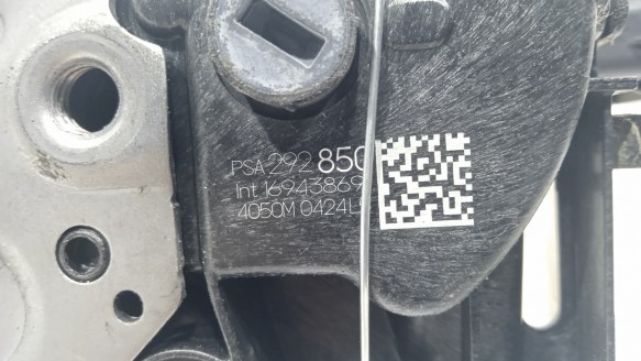 Recambio de cerradura puerta delantera izquierda para peugeot 208 (p2) 2019- (e-) allure pack referencia OEM IAM 9829285080 9829