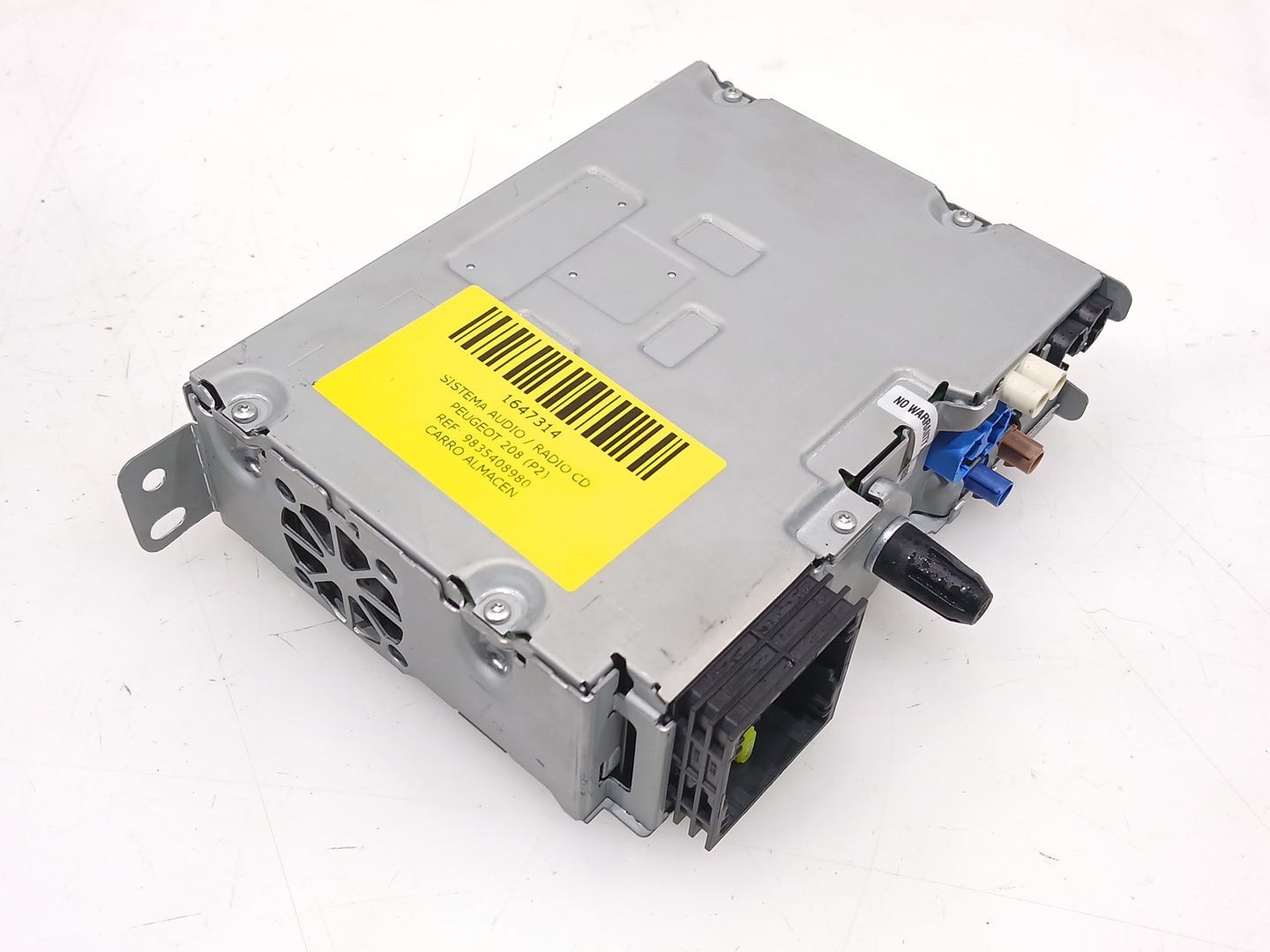 SISTEMA AUDIO / RADIO CD PEUGEOT 208 (P2) 2019- (9835408980 1647314)