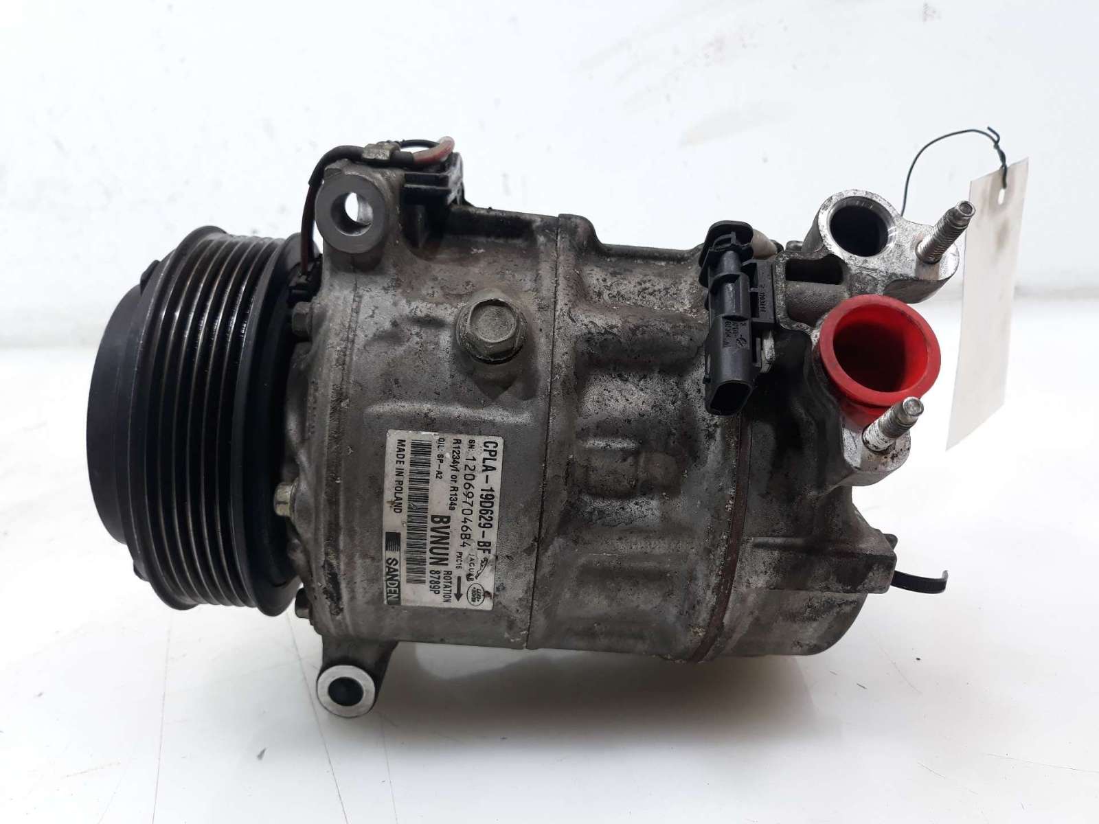 COMPRESOR AIRE ACONDICIONADO LAND ROVER EVOQUE 2011-2018 (CPLA190629BF 1540471)