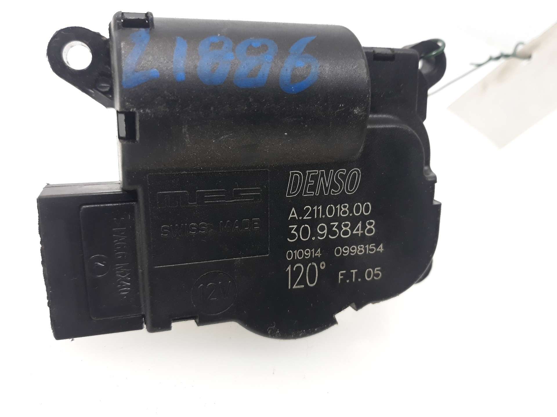 MOTOR APERTURA TRAMPILLAS CLIMATIZADOR RENAULT MASTER KASTEN 2010- (A21101800 1493017)