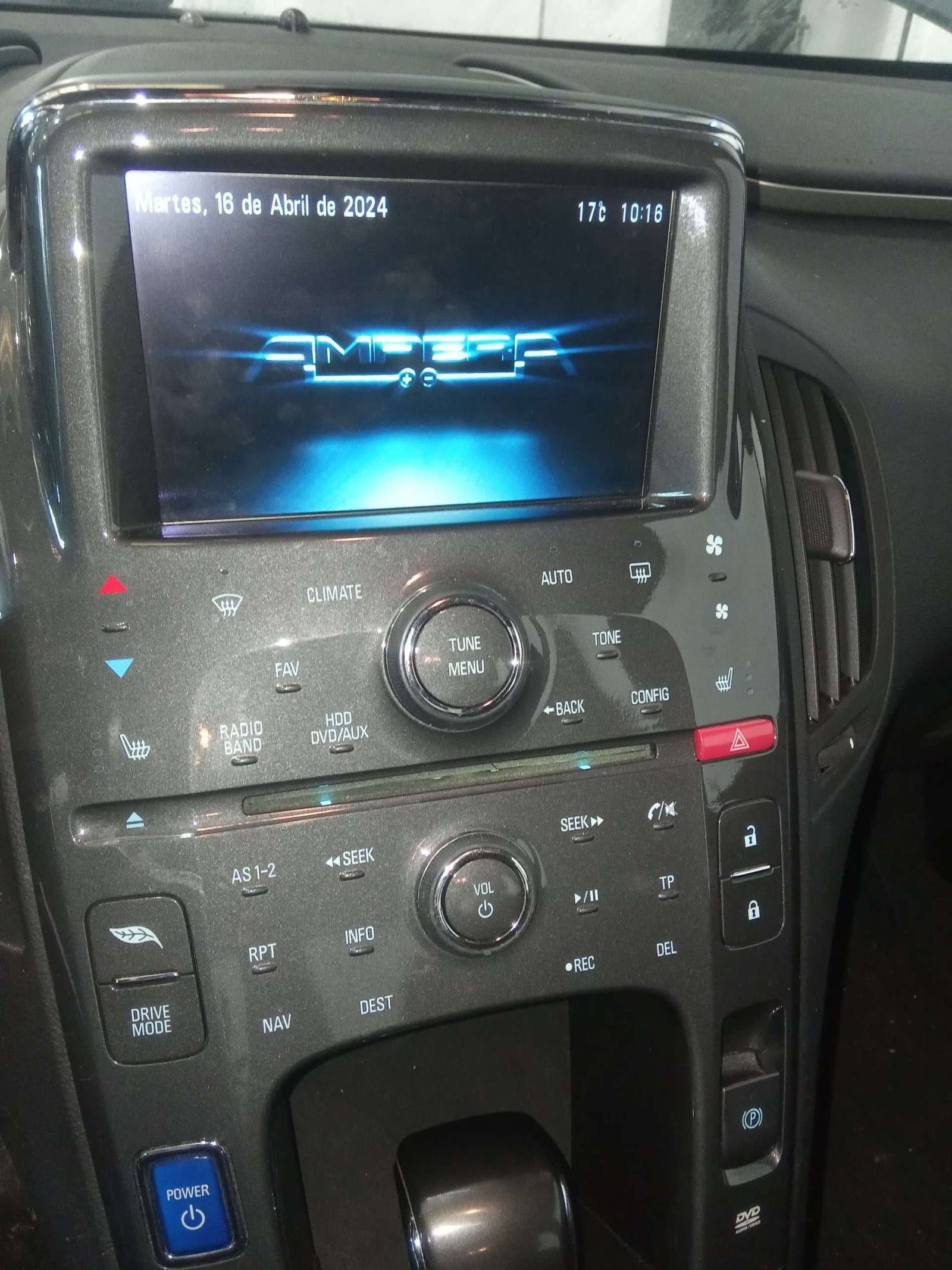 PANTALLA MULTIFUNCION OPEL AMPERA 2011-2015 (22813952 1603174)