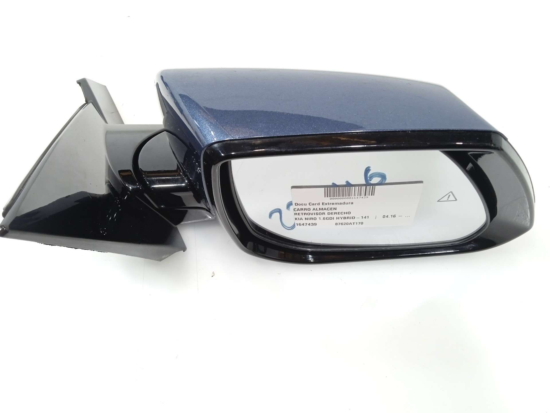 RETROVISOR DERECHO KIA NIRO 2016- (87620AT170 1647439)