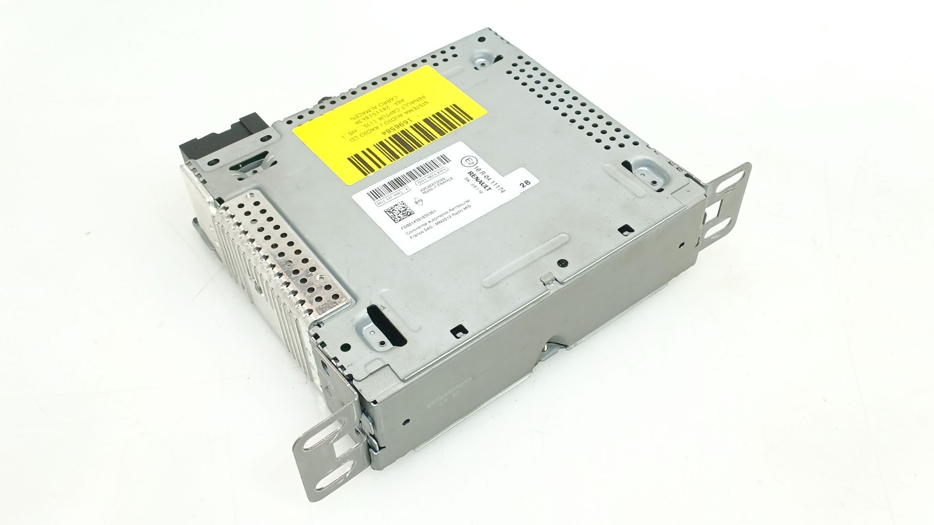 SISTEMA AUDIO / RADIO CD RENAULT CAPTUR I (J5_, H5_) 2013- (281151863R 1696584)