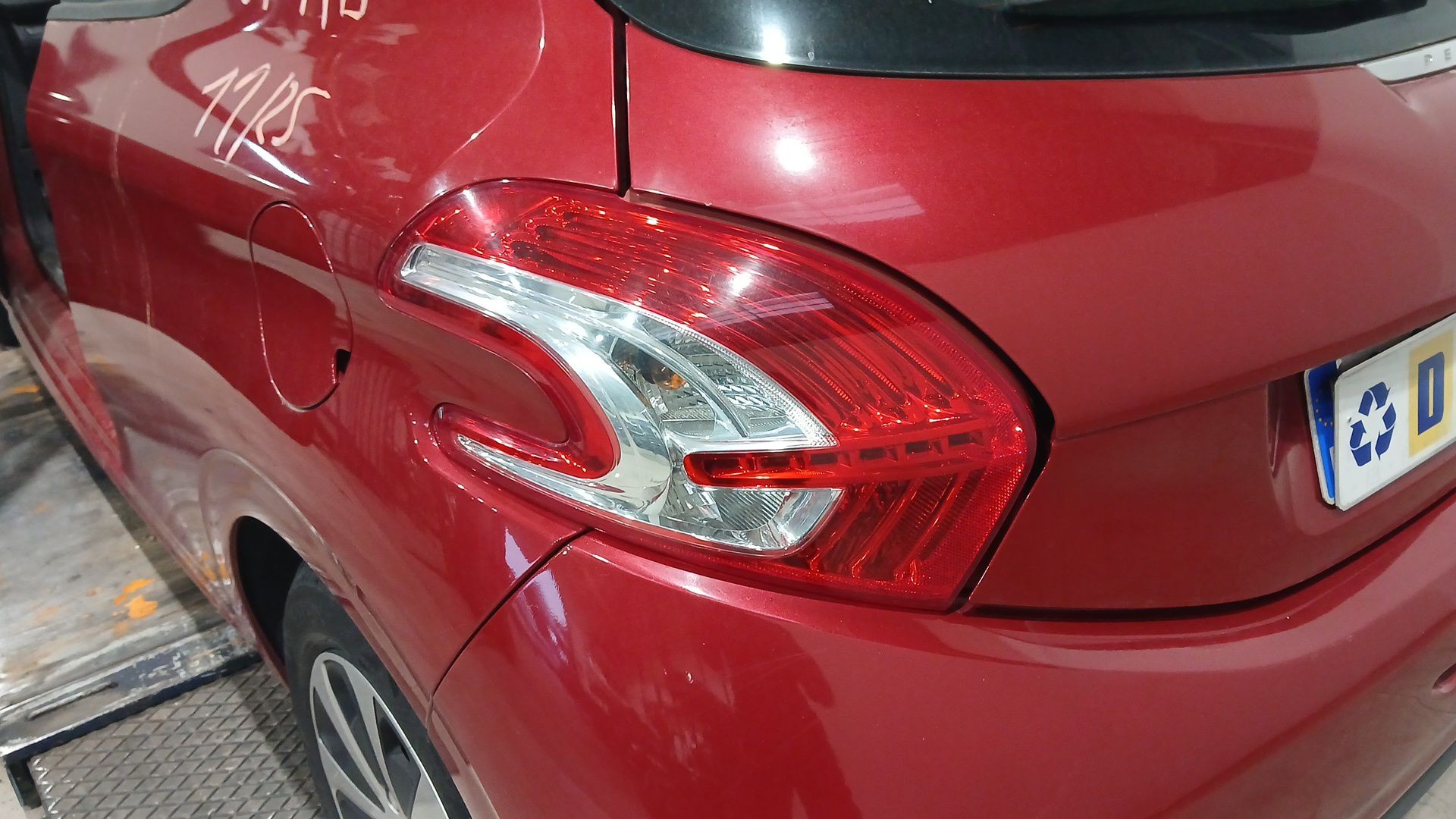 PILOTO TRASERO IZQUIERDO PEUGEOT 208 I (CA_, CC_) 2012- (9672628280 1780648)