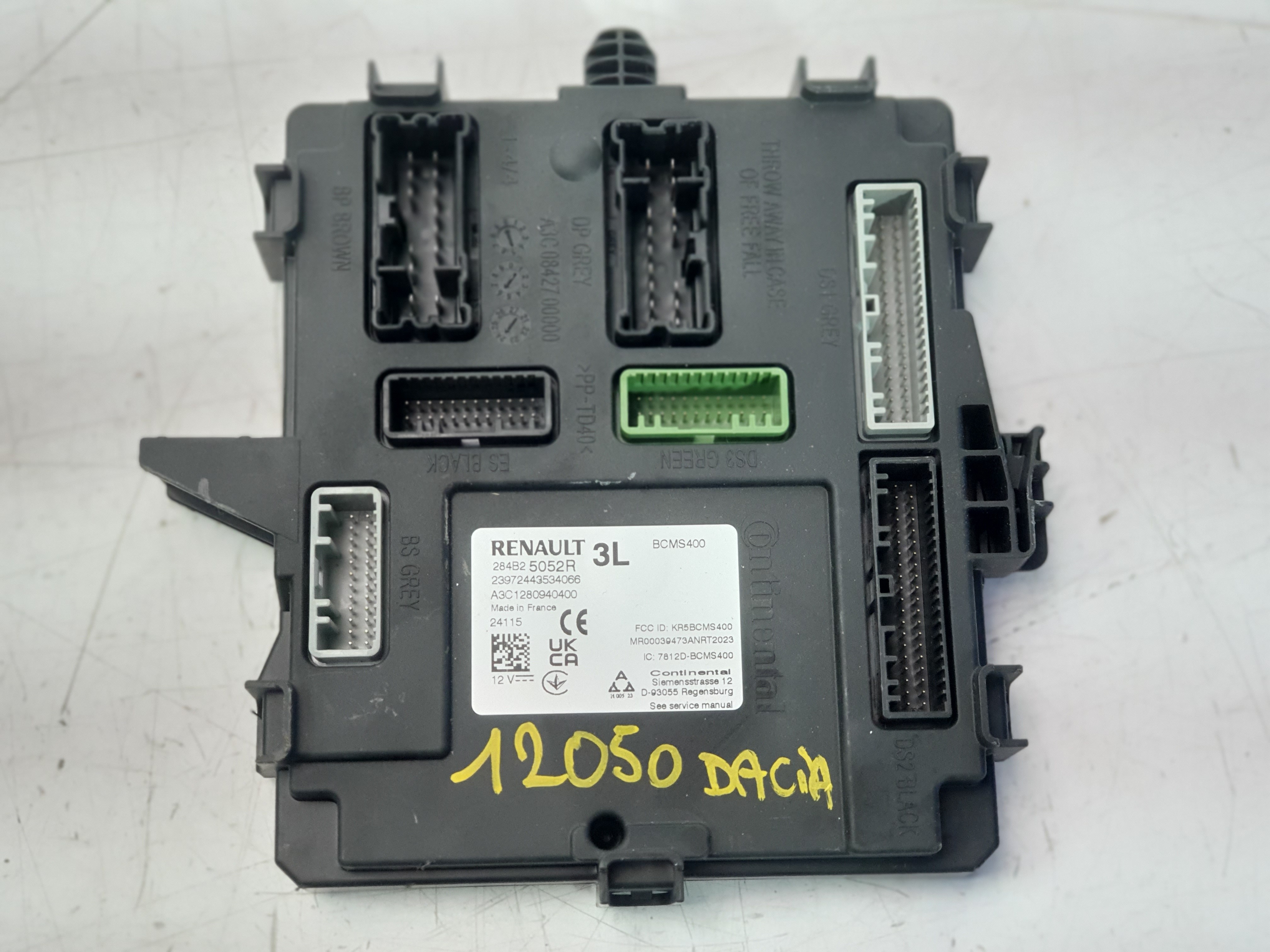 MODULO ELECTRONICO DACIA DUSTER III 2024- (284B25052R 1519190)