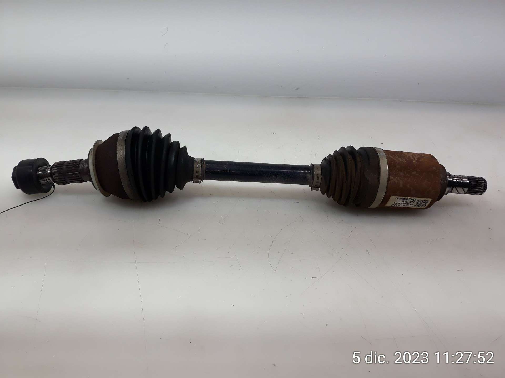 TRANSMISION DELANTERA IZQUIERDA OPEL INSIGNIA GRAND SPORT 2017- (84138327 1497948)