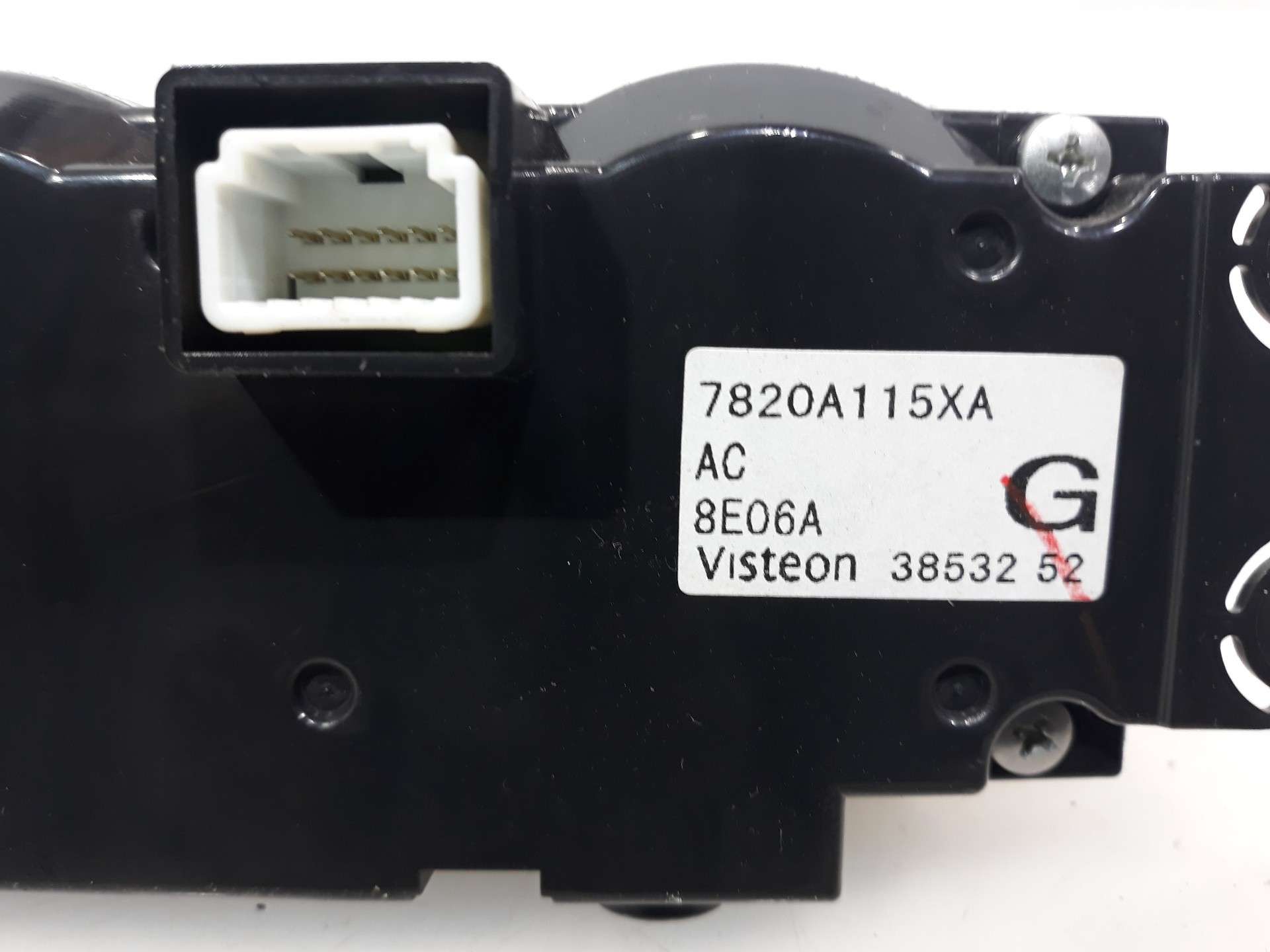 MANDO CALEFACCION / AIRE ACONDICIONADO CITROËN C-CROSSER 2007-2012 (7820A115XA 1369871)