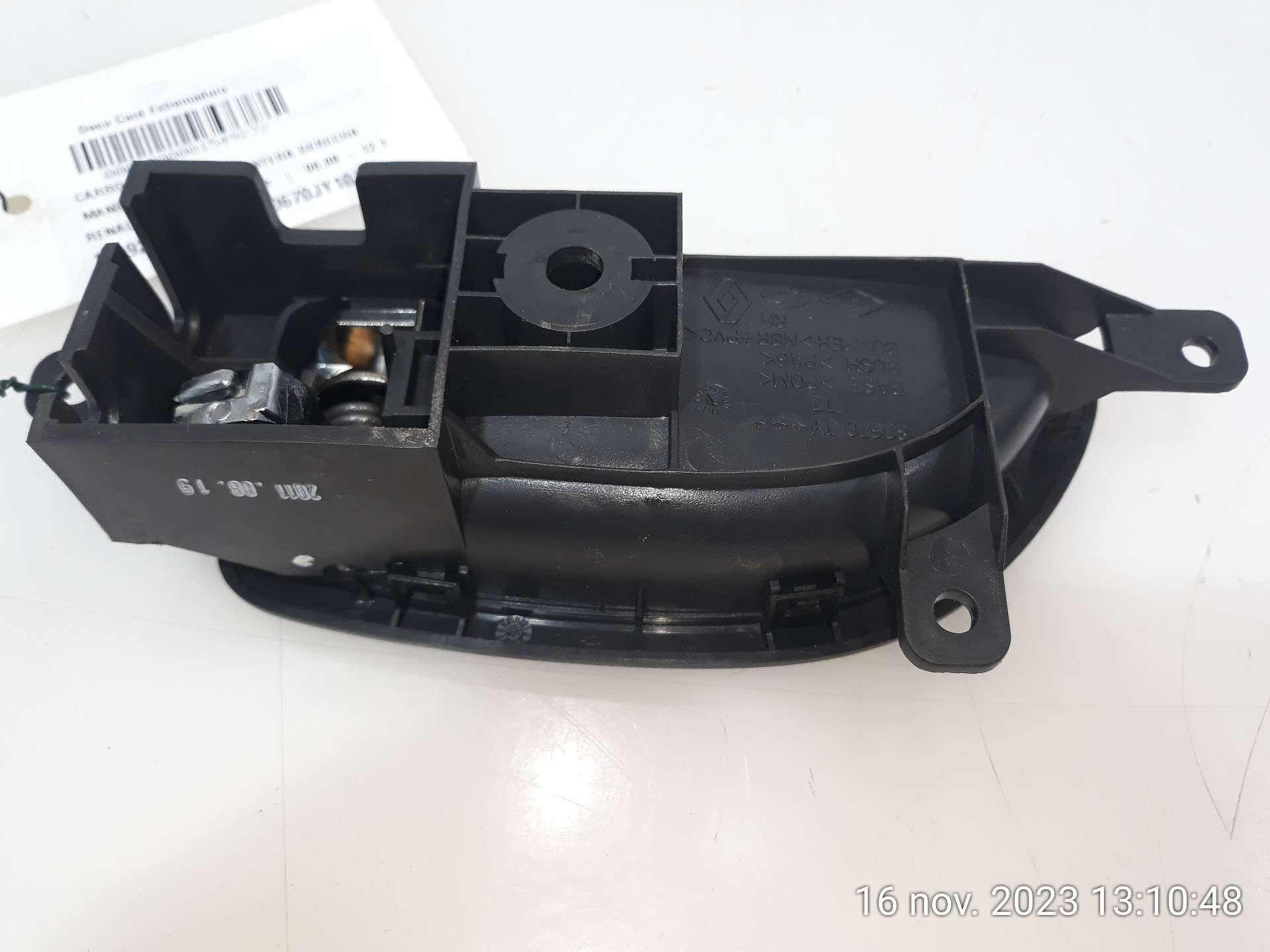 MANETA INTERIOR DELANTERA DERECHA RENAULT KOLEOS 2008-2015 (80670JY10A 1549272)