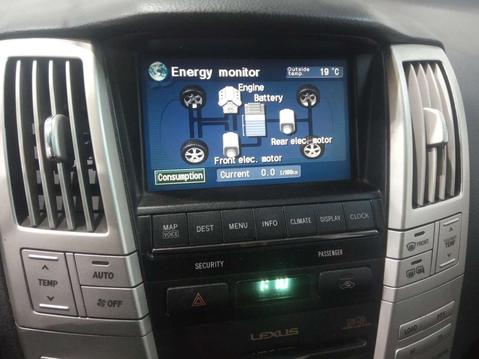 PANTALLA MULTIFUNCION LEXUS RX (_U3_) 2003-2008 (8611048200 1652052)