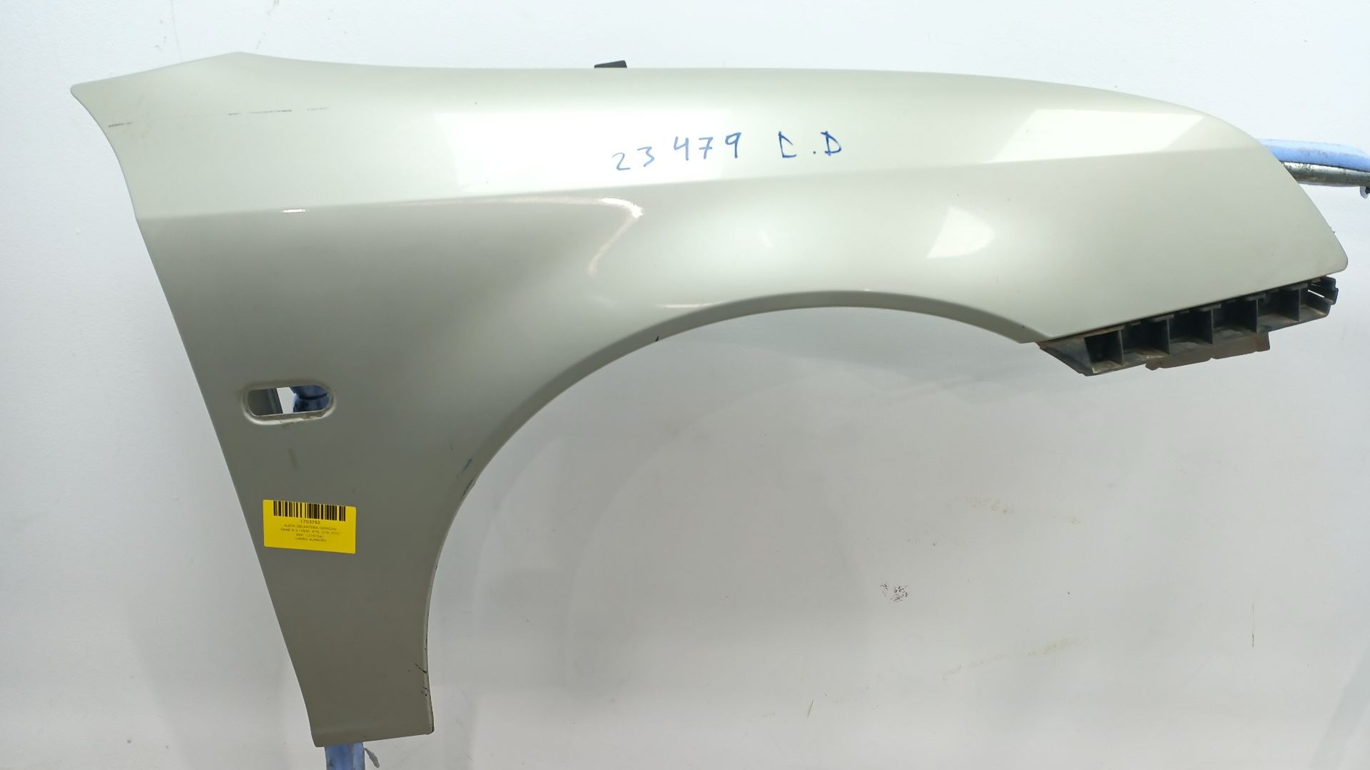 ALETA DELANTERA DERECHA SAAB 9-3 (YS3F, E79, D79, D75) 2002-2015 (12797541 1703752)