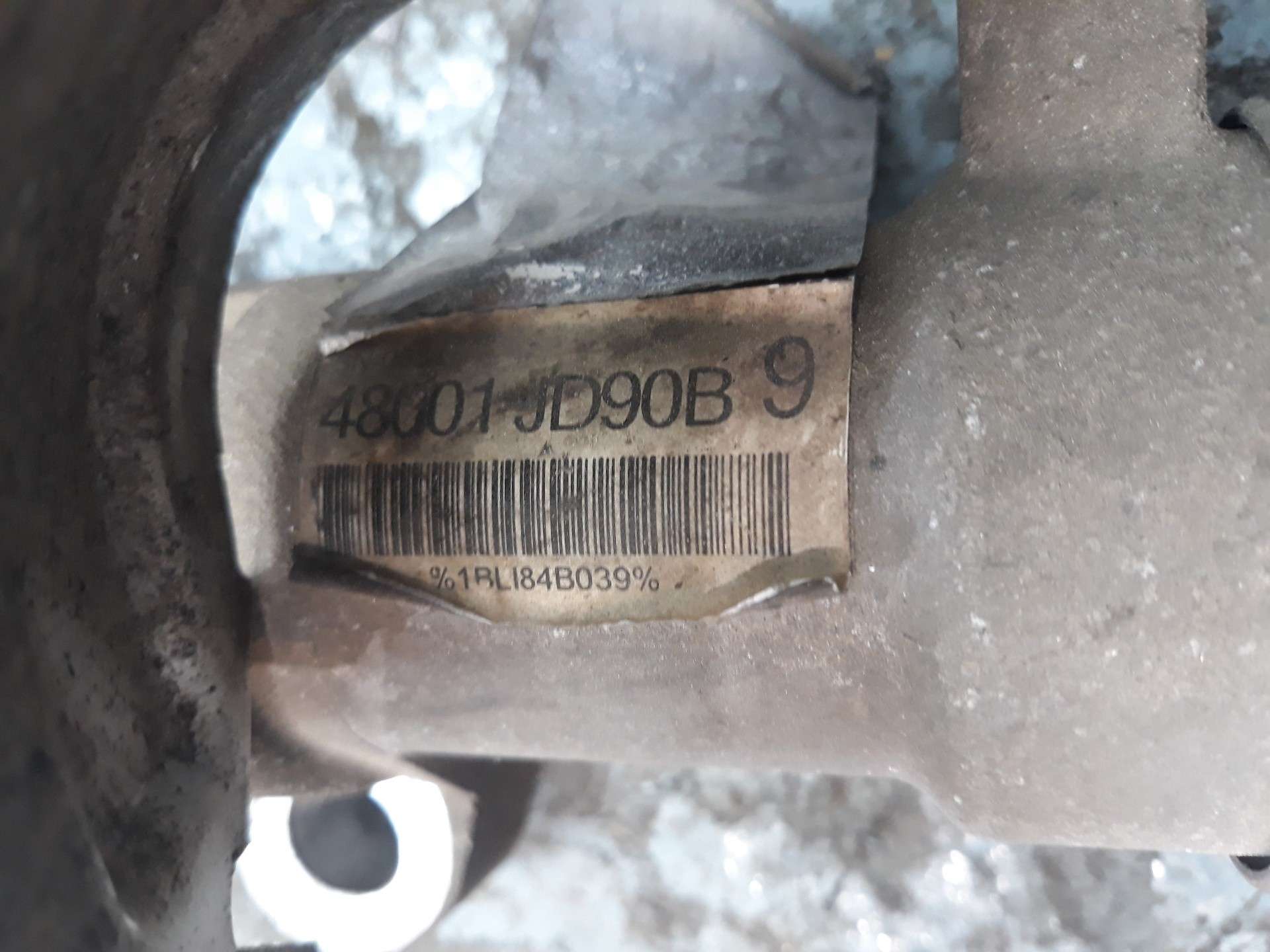 CREMALLERA DIRECCION NISSAN QASHQAI+2 (JJ10) 2008-2014 (48001JD90B 1501527)