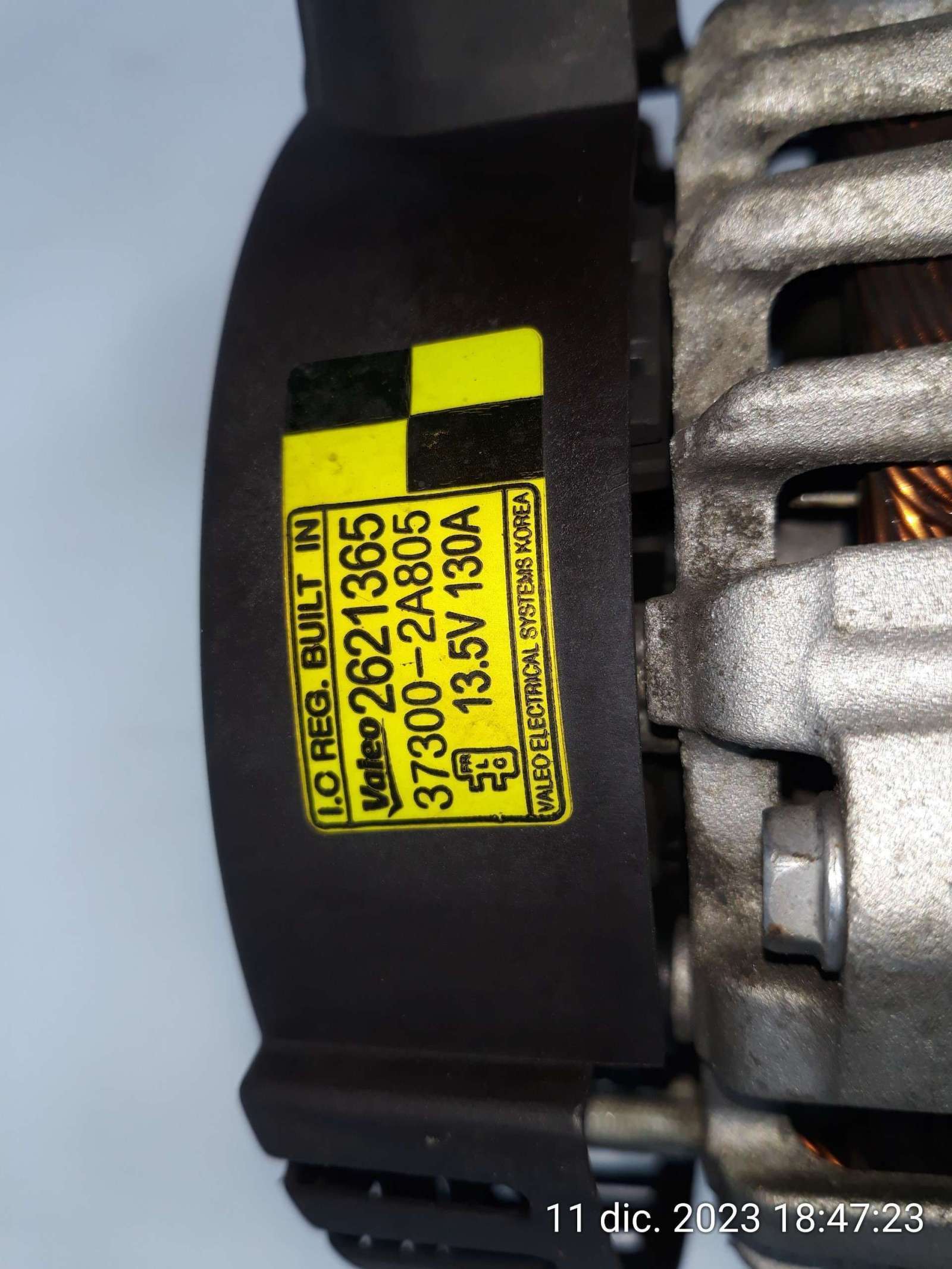 ALTERNADOR HYUNDAI i40 I (VF) 2012-2019 (373002A805 1550641)