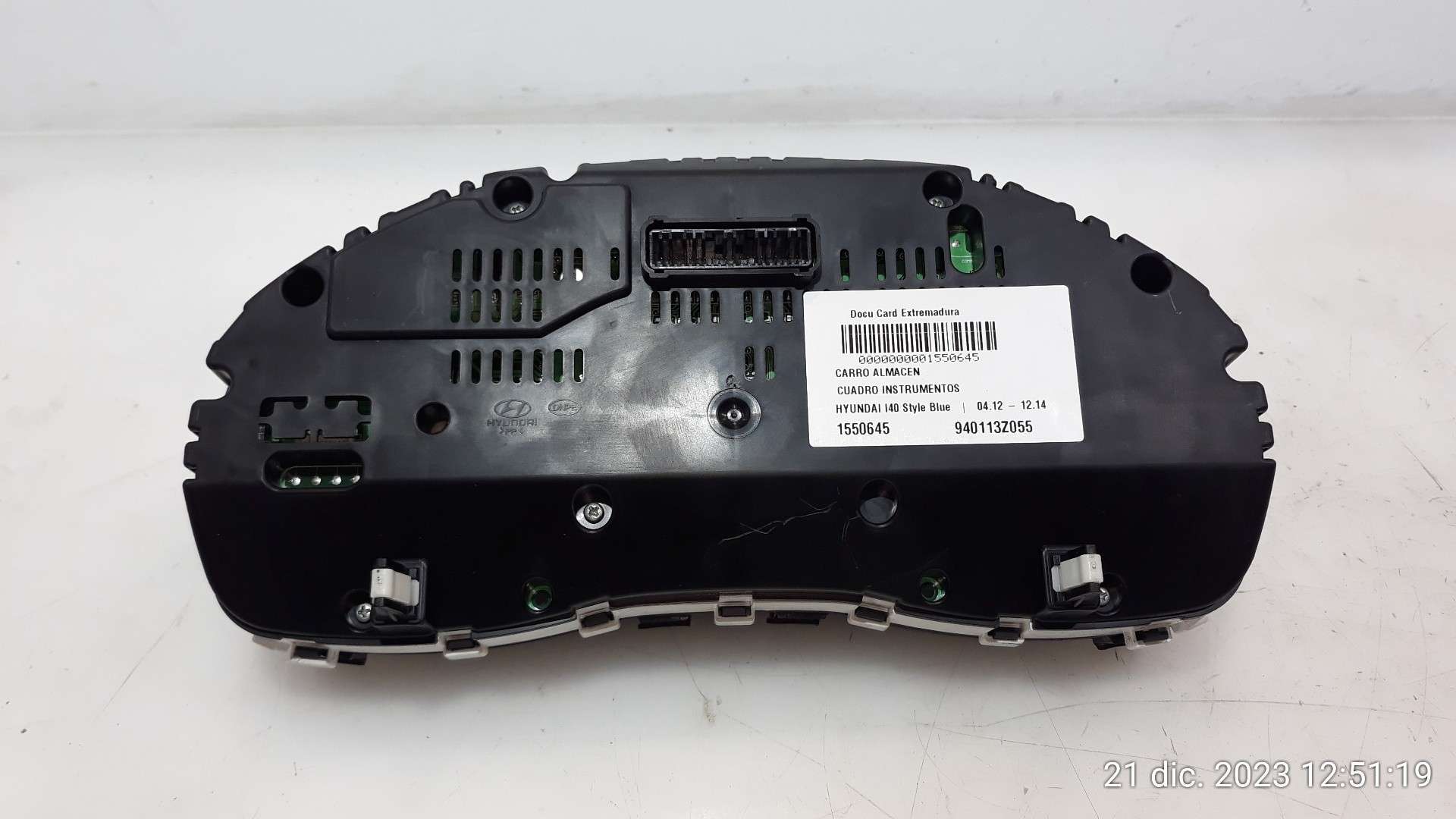 CUADRO INSTRUMENTOS HYUNDAI i40 I (VF) 2012-2019 (940113Z055 1550645)