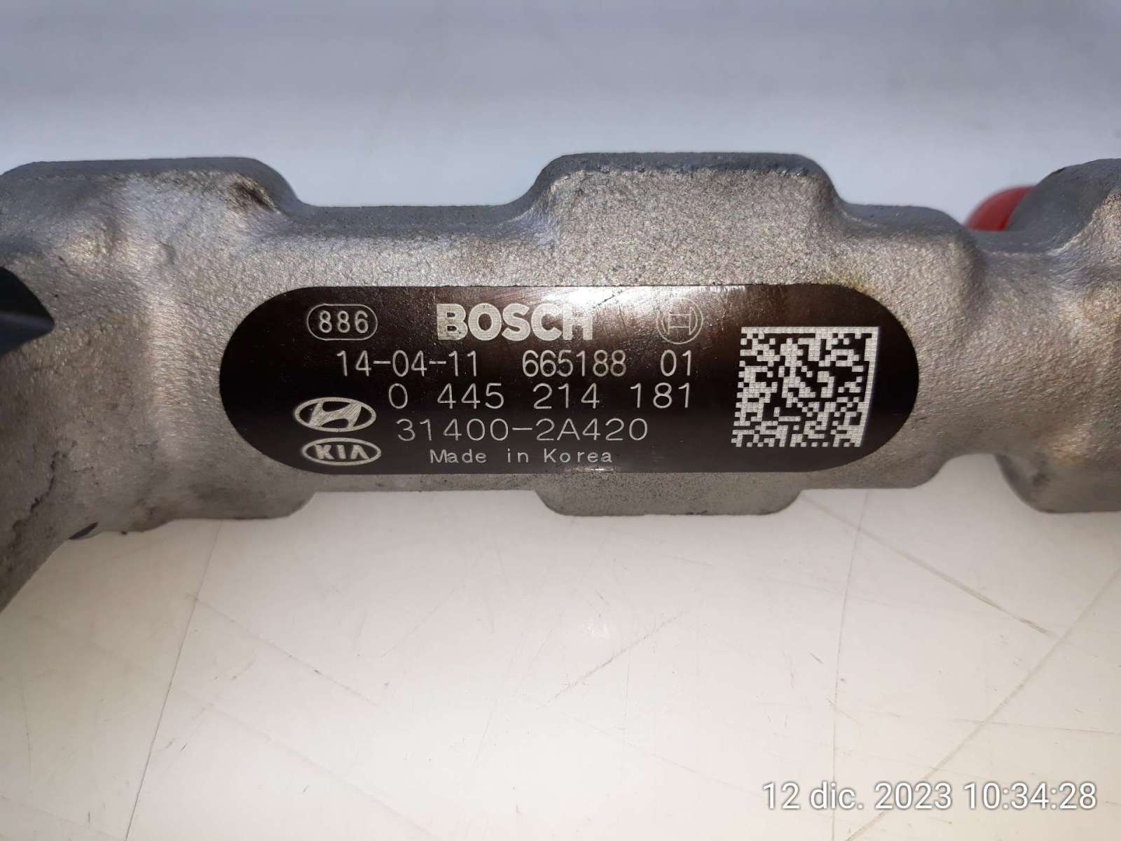 RAMPA INYECTORA HYUNDAI i40 I (VF) 2012-2019 (314002A420 1550655)